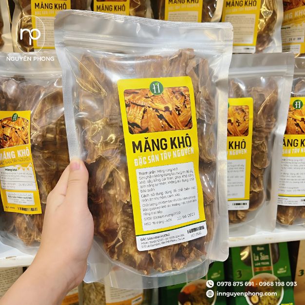 in tem nhãn măng khô với công nghệ hiện đại